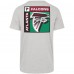Футболка Atlanta Falcons 47 Gray Chrome Plate Franklin