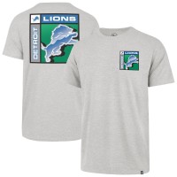 Футболка Detroit Lions 47 Gray Chrome Plate Franklin