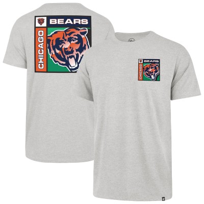Футболка Chicago Bears 47 Gray Chrome Plate Franklin