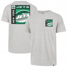 New York Jets 47 Gray Chrome Plate Franklin T-Shirt New York Jets 47 Gray Chrome Plate Franklin T-Shirt