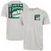 New York Jets 47 Gray Chrome Plate Franklin T-Shirt New York Jets 47 Gray Chrome Plate Franklin T-Shirt