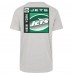 New York Jets 47 Gray Chrome Plate Franklin T-Shirt