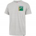 Los Angeles Chargers 47 Gray Chrome Plate Franklin T-Shirt