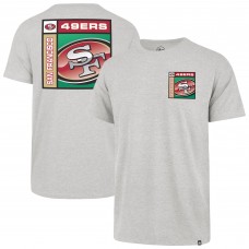 San Francisco 49ers 47 Gray Chrome Plate Franklin T-Shirt