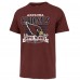 Arizona Cardinals 47 Cardinal Stripe Splash Franklin T-Shirt