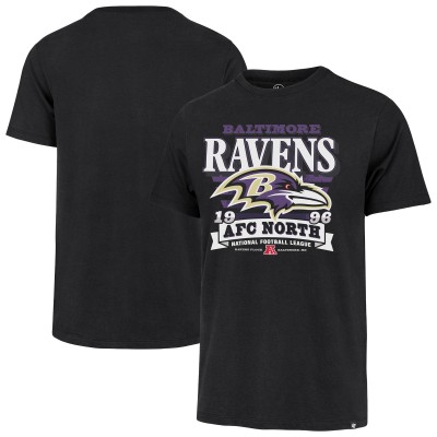 Футболка Baltimore Ravens 47 Black Stripe Splash Franklin