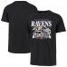 Футболка Baltimore Ravens 47 Black Stripe Splash Franklin