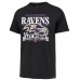 Футболка Baltimore Ravens 47 Black Stripe Splash Franklin