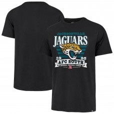 Jacksonville Jaguars 47 Black Stripe Splash Franklin T-Shirt