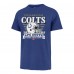 Indianapolis Colts 47 Royal Stripe Splash Franklin Throwback T-Shirt