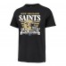 Футболка New Orleans Saints 47 Black Stripe Splash Franklin Throwback