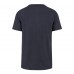 New York Giants 47 Navy Stripe Splash Franklin Throwback T-Shirt