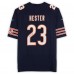 Игровая джерси Devin Hester Chicago Bears Autographed Fanatics Authentic Navy Nike Game