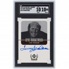Terry Bradshaw Pittsburgh Steelers Autographed 1999 Upper Deck Century Legends Epic #TB SGC Authenticated 10/10 Card