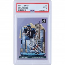 Dick Butkus Chicago Bears 2024 Panini Donruss Downtown #9 PSA Authenticated 9 Card