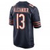 Игровая джерси Chicago Bears Maurice Alexander Nike Navy Team Game