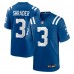 Indianapolis Colts Spencer Shrader Nike Royal Team Game Jersey
