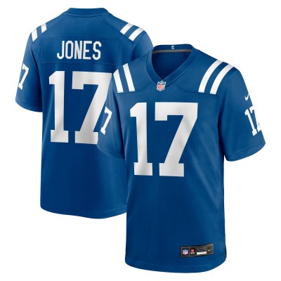 Indianapolis Colts Daniel Jones Nike Royal Team Game Jersey