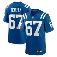 Indianapolis Colts Luke Tenuta Nike Royal Team Game Jersey