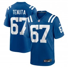 Indianapolis Colts Luke Tenuta Nike Royal Team Game Jersey