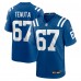 Indianapolis Colts Luke Tenuta Nike Royal Team Game Jersey