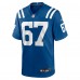 Indianapolis Colts Luke Tenuta Nike Royal Team Game Jersey