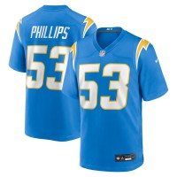 Los Angeles Chargers DelShawn Phillips Nike Powder Blue Team Game Jersey
