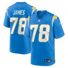 Los Angeles Chargers Andre James Nike Powder Blue Team Game Jersey