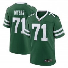 New York Jets Josh Myers Nike Legacy Green Team Game Jersey New York Jets Josh Myers Nike Legacy Green Team Game Jersey