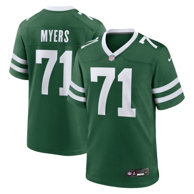 New York Jets Josh Myers Nike Legacy Green Team Game Jersey