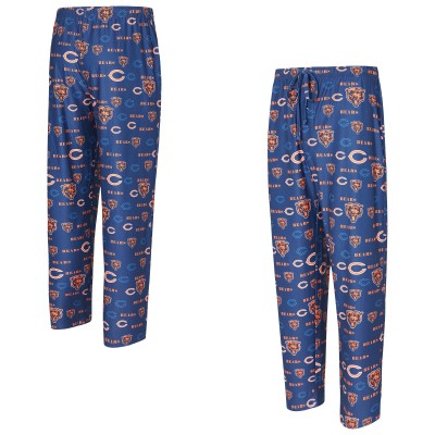 Chicago Bears Concepts Sport Navy Mosaic All Over Print Pants