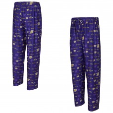 Baltimore Ravens Concepts Sport Purple Mosaic All Over Print Pants