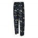 New Orleans Saints Concepts Sport Black Mosaic All Over Print Pants