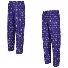 Minnesota Vikings Concepts Sport Purple Mosaic All Over Print Pants