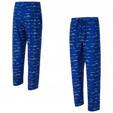 Los Angeles Chargers Concepts Sport Royal Mosaic All Over Print Pants Los Angeles Chargers Concepts Sport Royal Mosaic All Over Print Pants