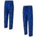 Los Angeles Chargers Concepts Sport Royal Mosaic All Over Print Pants