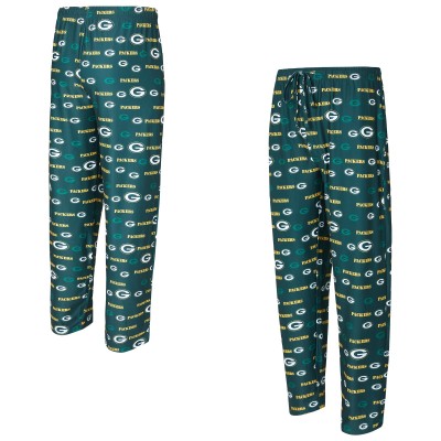 Green Bay Packers Concepts Sport Green Mosaic All Over Print Pants