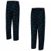 Carolina Panthers Concepts Sport Black Mosaic All Over Print Pants