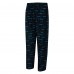 Carolina Panthers Concepts Sport Black Mosaic All Over Print Pants