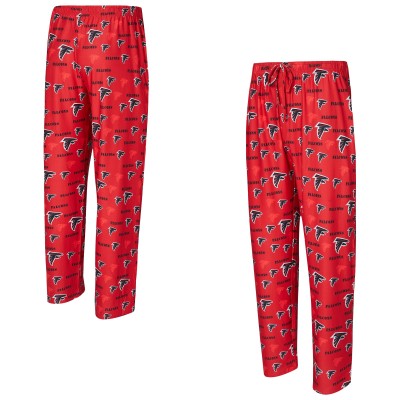 Atlanta Falcons Concepts Sport Red Mosaic All Over Print Pants
