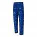 Seattle Seahawks Concepts Sport Royal Retro Mosaic Allover Print Knit Pants