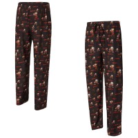 Cleveland Browns Concepts Sport Brown Retro Mosaic Allover Print Knit Pants