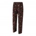 Cleveland Browns Concepts Sport Brown Retro Mosaic Allover Print Knit Pants