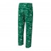 New York Jets Concepts Sport Green Retro Mosaic Allover Print Knit Pants