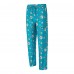 Miami Dolphins Concepts Sport Aqua Retro Mosaic Allover Print Knit Pants
