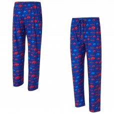 Buffalo Bills Concepts Sport Royal Retro Mosaic Allover Print Knit Pants Buffalo Bills Concepts Sport Royal Retro Mosaic Allover Print Knit Pants