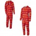 Kansas City Chiefs Concepts Sport Red Shuffle All-Over-Print Microfleece Full-Zip Union Suit