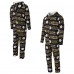 Pittsburgh Steelers Concepts Sport Black Shuffle All-Over-Print Microfleece Full-Zip Union Suit
