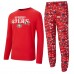 San Francisco 49ers Concepts Sport Scarlet Chestnut Long Sleeve Top & Pants Set San Francisco 49ers Concepts Sport Scarlet Chestnut Long Sleeve Top & Pants Set