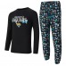 Jacksonville Jaguars Concepts Sport Black Chestnut Long Sleeve Top & Pants Set Jacksonville Jaguars Concepts Sport Black Chestnut Long Sleeve Top & Pants Set